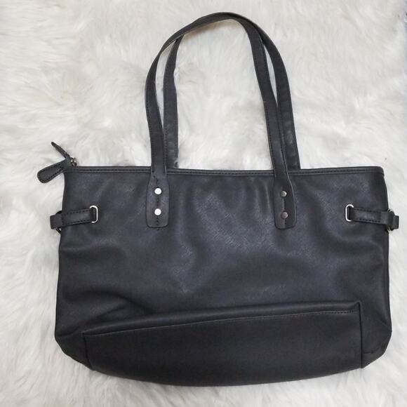 Marc Fisher Large Dark Grey Shoulder Bag - Picture 4 of 6